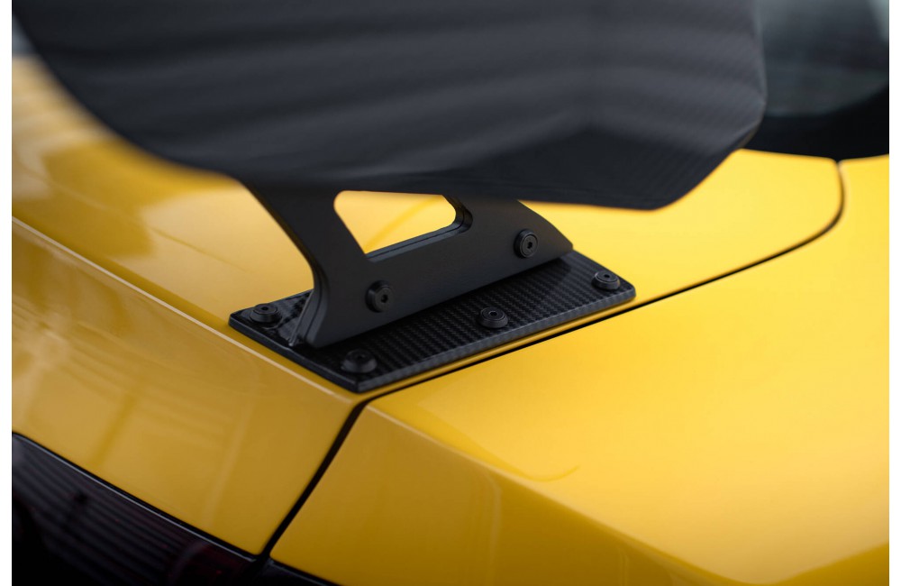 Carbon Spoiler With External Brackets Uprights + LED Audi A5 Coupe 8T Carbon Spoiler With External Brackets Uprights + LED Audi A5 Coupe 8T