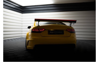 Carbon Spoiler With External Brackets Uprights + LED Audi A5 Coupe 8T