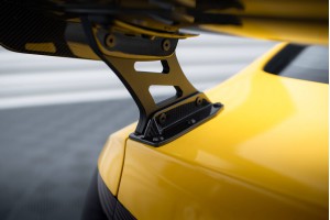 Carbon Spoiler With External Brackets Uprights + LED Audi A5 Coupe 8T Carbon Spoiler With External Brackets Uprights + LED Audi A5 Coupe 8T