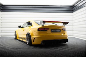 Carbon Spoiler With External Brackets Uprights + LED Audi A5 Coupe 8T Carbon Spoiler With External Brackets Uprights + LED Audi A5 Coupe 8T