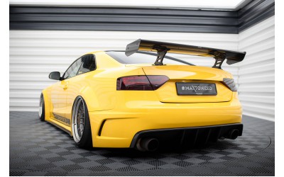 Carbon Spoiler With Internal Brackets Uprights Audi A5 Coupe 8T