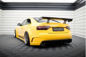 Carbon Spoiler With Internal Brackets Uprights Audi A5 Coupe 8T Carbon Spoiler With Internal Brackets Uprights Audi A5 Coupe 8T