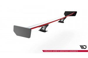 Carbon Spoiler With Internal Brackets Uprights + LED Audi A5 Coupe 8T Carbon Spoiler With Internal Brackets Uprights + LED Audi A5 Coupe 8T