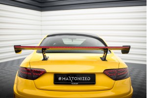 Carbon Spoiler With Internal Brackets Uprights + LED Audi A5 Coupe 8T Carbon Spoiler With Internal Brackets Uprights + LED Audi A5 Coupe 8T