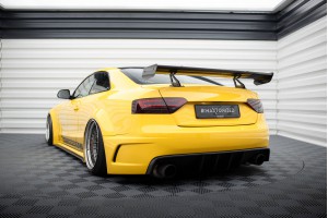 Carbon Spoiler With Upper Swan Mounting Audi A5 Coupe 8T Carbon Spoiler With Upper Swan Mounting Audi A5 Coupe 8T