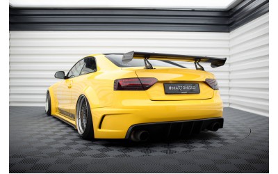 Carbon Spoiler With Upper Swan Mounting  Audi A5 Coupe 8T