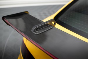 Carbon Spoiler With Upper Swan Mounting + LED Audi A5 Coupe 8T Carbon Spoiler With Upper Swan Mounting + LED Audi A5 Coupe 8T
