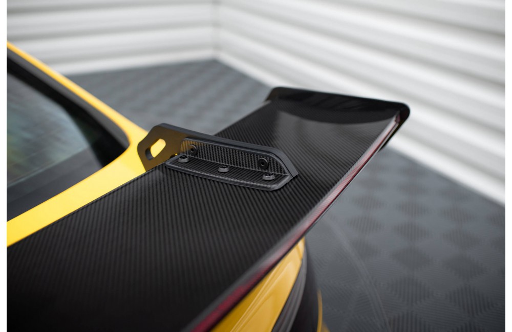Carbon Spoiler With Upper Swan Mounting + LED Audi A5 Coupe 8T Carbon Spoiler With Upper Swan Mounting + LED Audi A5 Coupe 8T