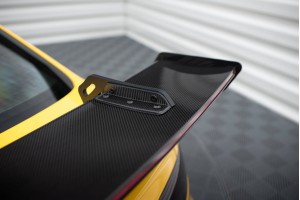 Carbon Spoiler With Upper Swan Mounting + LED Audi A5 Coupe 8T Carbon Spoiler With Upper Swan Mounting + LED Audi A5 Coupe 8T