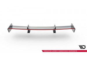 Carbon Spoiler With Upper Swan Mounting + LED Audi A5 Coupe 8T Carbon Spoiler With Upper Swan Mounting + LED Audi A5 Coupe 8T