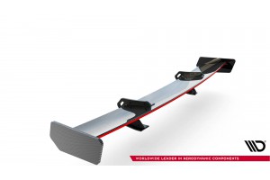 Carbon Spoiler With Upper Swan Mounting + LED Audi A5 Coupe 8T Carbon Spoiler With Upper Swan Mounting + LED Audi A5 Coupe 8T