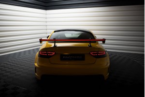 Carbon Spoiler With Upper Swan Mounting + LED Audi A5 Coupe 8T Carbon Spoiler With Upper Swan Mounting + LED Audi A5 Coupe 8T