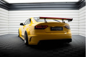 Carbon Spoiler With Upper Swan Mounting + LED Audi A5 Coupe 8T Carbon Spoiler With Upper Swan Mounting + LED Audi A5 Coupe 8T
