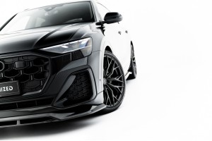 Prepreg Carbon Fiber Front Splitter Audi SQ8 / Q8 S-Line Mk1 Facelift