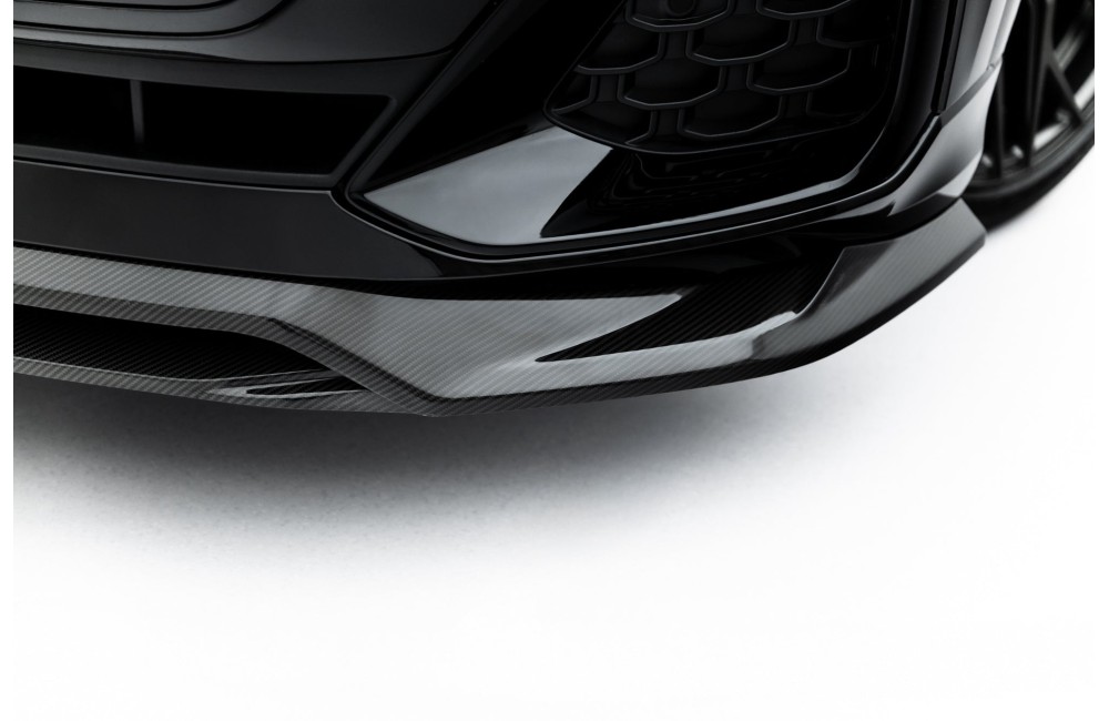 Prepreg Carbon Fiber Front Splitter Audi SQ8 / Q8 S-Line Mk1 Facelift