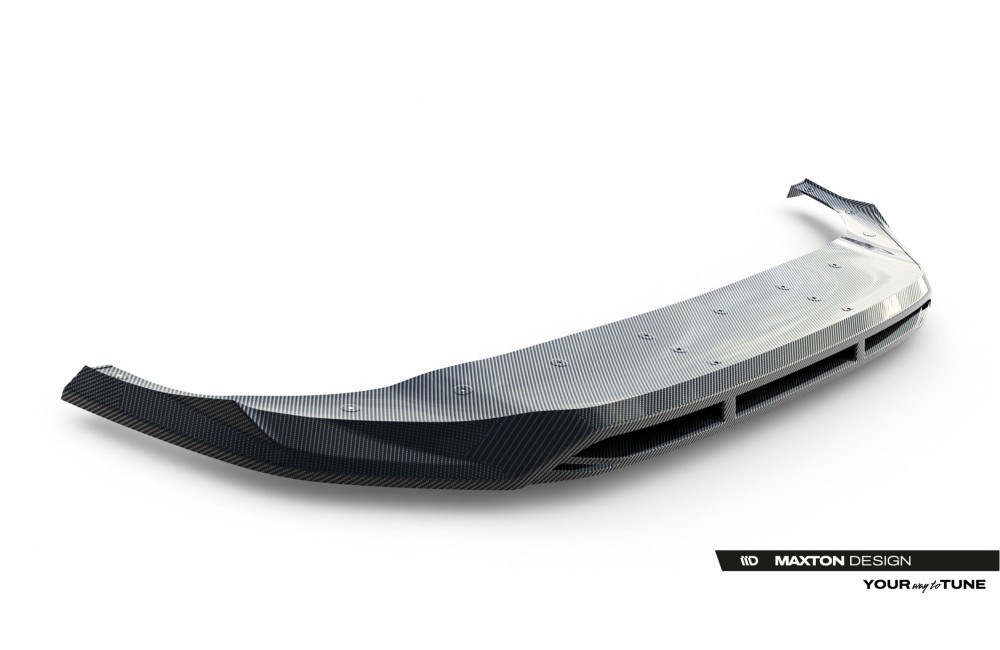 Prepreg Carbon Fiber Front Splitter Audi SQ8 / Q8 S-Line Mk1 Facelift