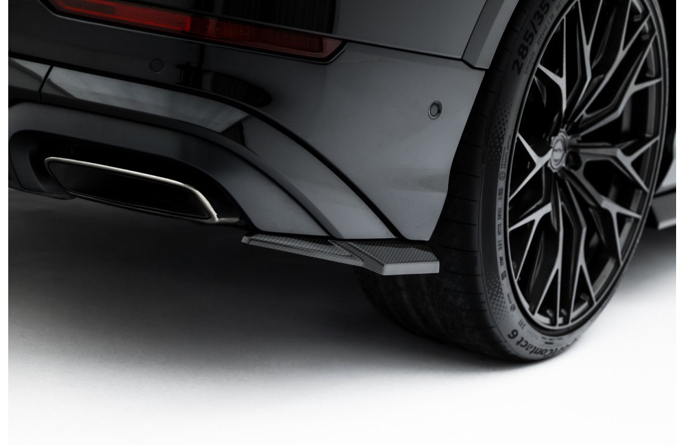 Prepreg Carbon Fiber Rear Side Splitters Audi Q8 S-Line Mk1 Facelift