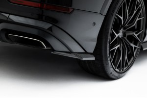 Prepreg Carbon Fiber Rear Side Splitters Audi Q8 S-Line Mk1 Facelift