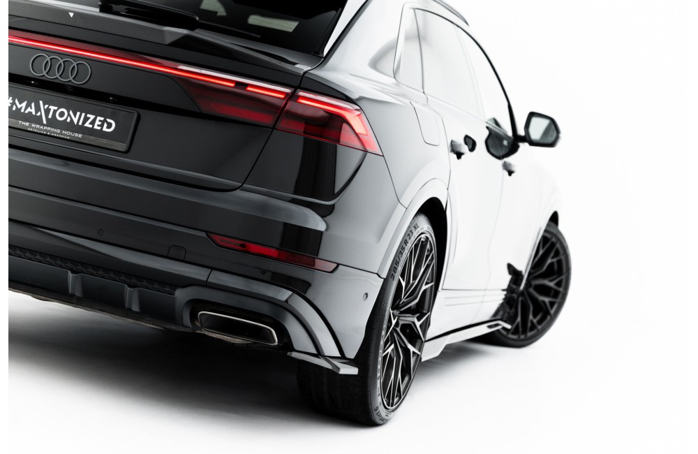 Set of Prepreg Carbon Splitters Audi Q8 S-Line Mk1 Facelift