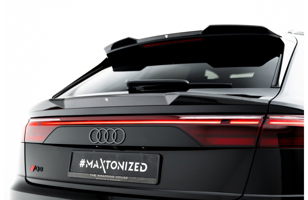 Set of Prepreg Carbon Splitters Audi Q8 S-Line Mk1 Facelift