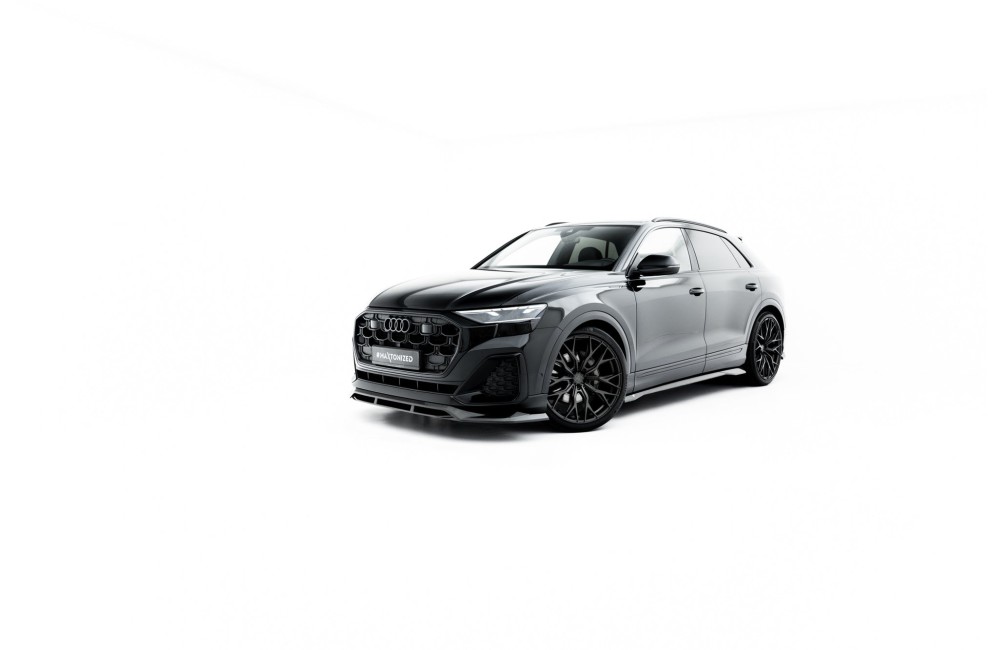Set of Prepreg Carbon Splitters Audi Q8 S-Line Mk1 Facelift