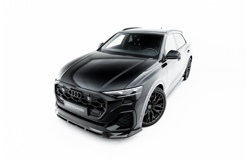 Set of Prepreg Carbon Splitters Audi Q8 S-Line Mk1 Facelift