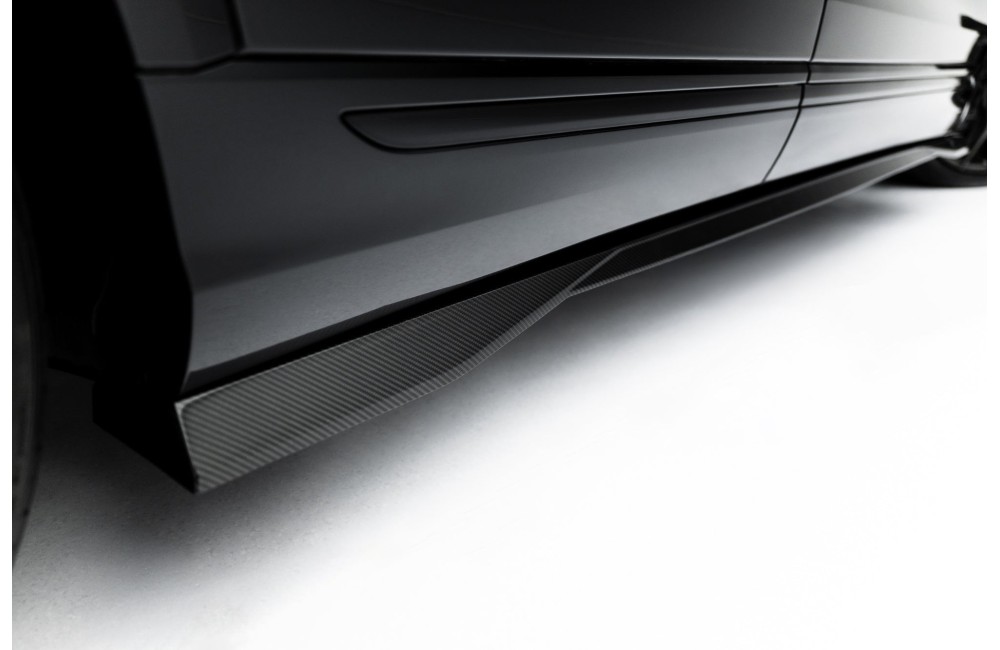 Set of Prepreg Carbon Splitters Audi Q8 S-Line Mk1 Facelift