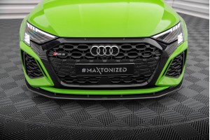 Prepreg Carbon Fiber Front Splitter Audi RS3 Sedan / Sportback 8Y Prepreg Carbon Fiber Front Splitter Audi RS3 Sedan / Sportback 8Y
