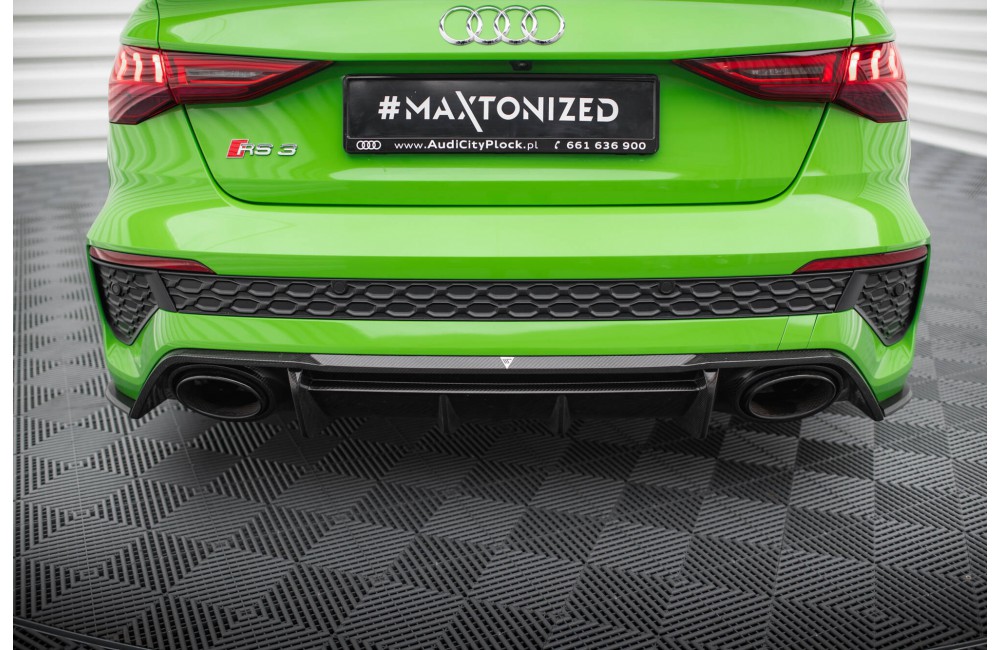 Prepreg Carbon Fiber Rear Diffuser Audi RS3 8Y Prepreg Carbon Fiber Rear Diffuser Audi RS3 8Y