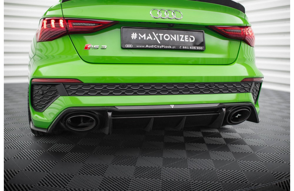 Prepreg Carbon Fiber Rear Diffuser Audi RS3 8Y Prepreg Carbon Fiber Rear Diffuser Audi RS3 8Y
