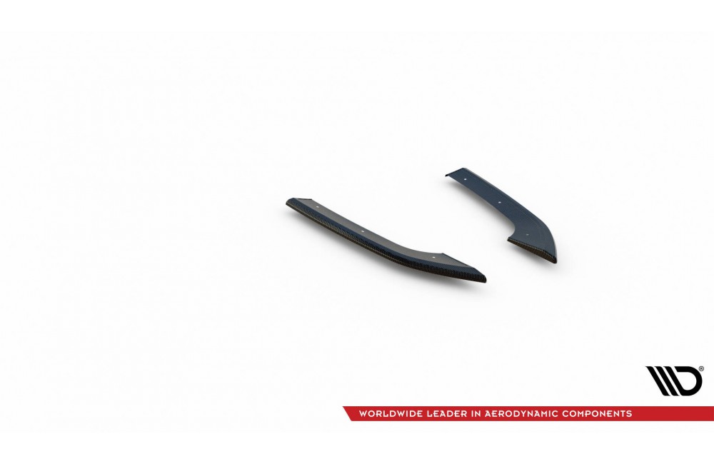 Prepreg Carbon Fiber Rear Side Splitters Audi RS3 Sedan 8Y Prepreg Carbon Fiber Rear Side Splitters Audi RS3 Sedan 8Y