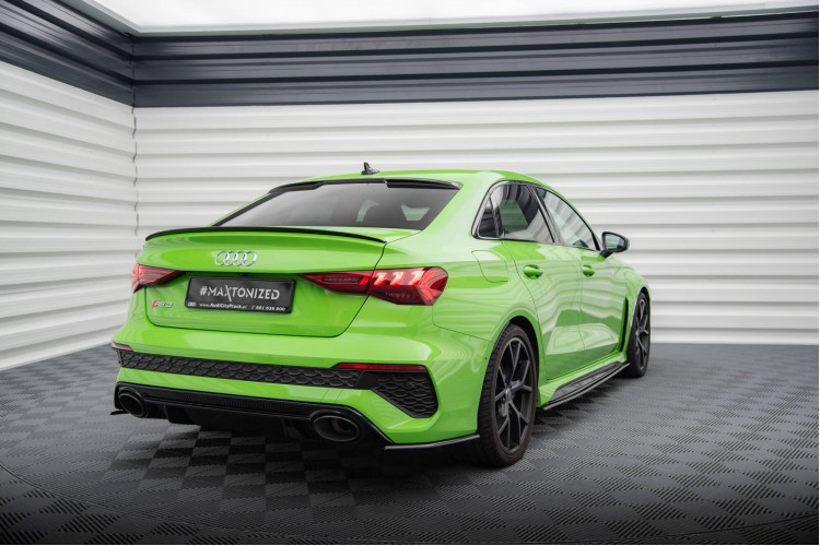 Prepreg Carbon Fiber Πίσω Πλαϊνά Splitters Audi RS3 Sedan 8Y