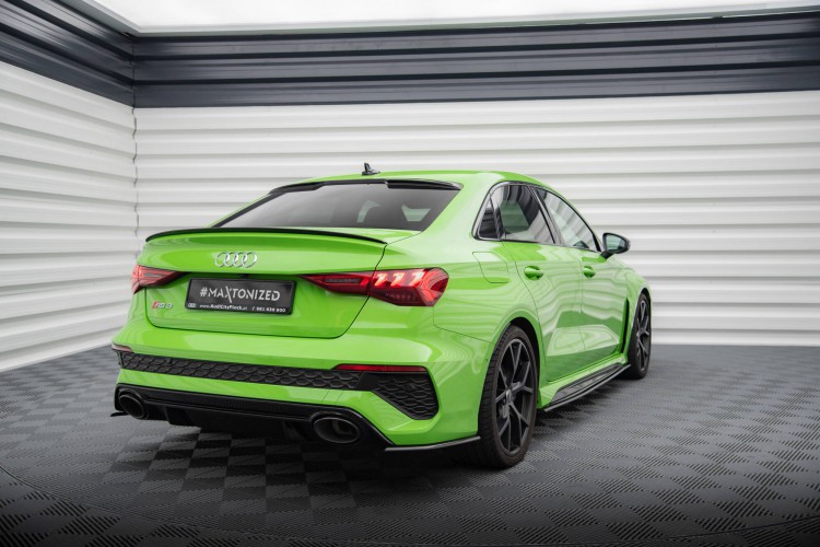 Prepreg Carbon Fiber Πίσω Πλαϊνά Splitters Audi RS3 Sedan 8Y