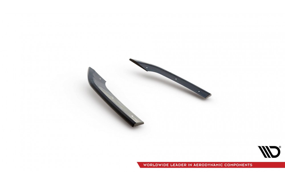 Prepreg Carbon Fiber Rear Side Splitters V.2 Audi RS3 Sedan 8Y Prepreg Carbon Fiber Rear Side Splitters V.2 Audi RS3 Sedan 8Y