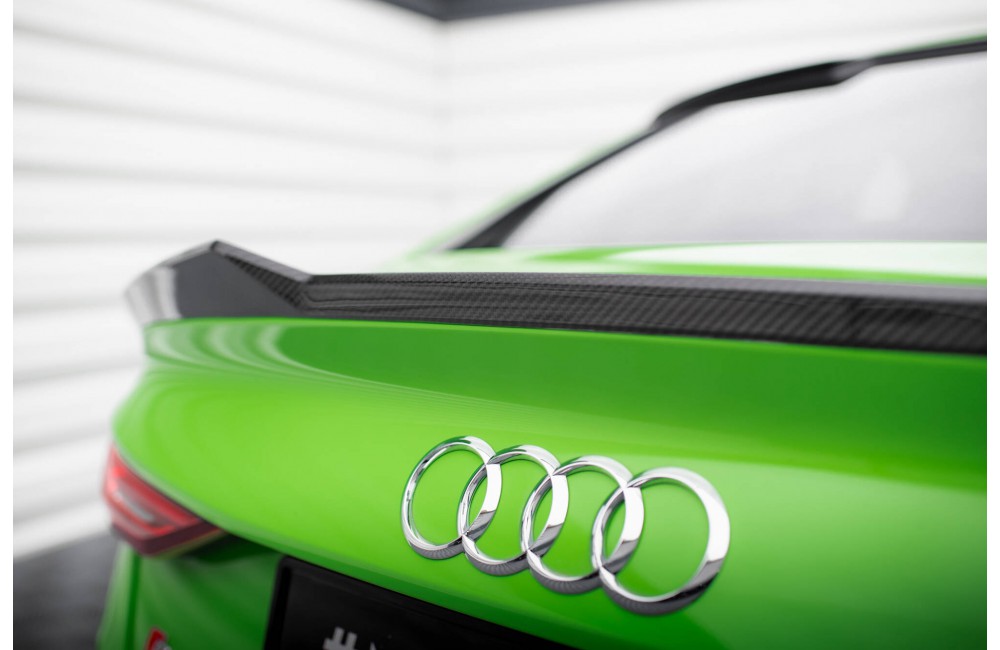 Prepreg Carbon Fiber Tailgate Spoiler Audi RS3 Sedan 8Y Prepreg Carbon Fiber Tailgate Spoiler Audi RS3 Sedan 8Y