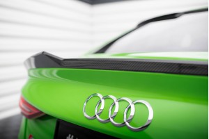 Prepreg Carbon Fiber Tailgate Spoiler Audi RS3 Sedan 8Y Prepreg Carbon Fiber Tailgate Spoiler Audi RS3 Sedan 8Y