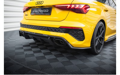 Prepreg Carbon Fiber Rear Side Splitters Audi RS3 Sportback 8Y