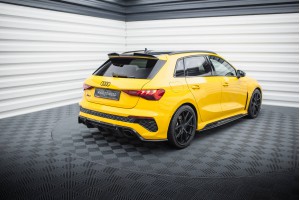 Prepreg Carbon Fiber Rear Side Splitters Audi RS3 Sportback 8Y Prepreg Carbon Fiber Rear Side Splitters Audi RS3 Sportback 8Y