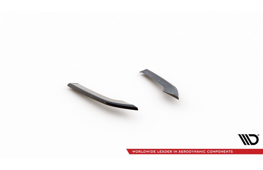 Prepreg Carbon Fiber Rear Side Splitters Audi RS3 Sportback 8Y Prepreg Carbon Fiber Rear Side Splitters Audi RS3 Sportback 8Y