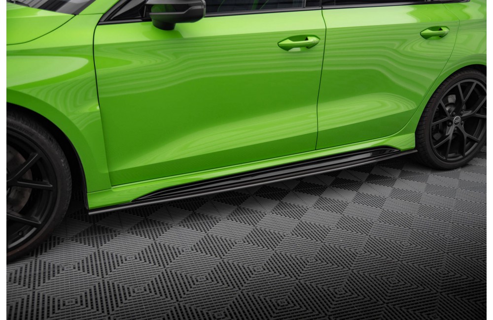 Prepreg Carbon Fiber Side Skirts Audi RS3 Sedan / Sportback 8Y