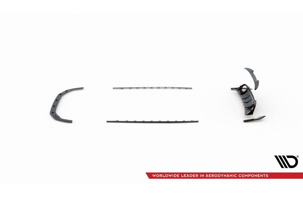 Set od Prepreg Carbon Splitters Audi RS3 8Y Sedan Set od Prepreg Carbon Splitters Audi RS3 8Y Sedan