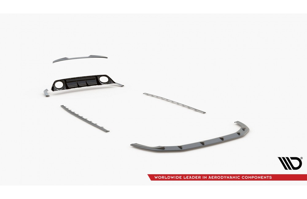 Set od Prepreg Carbon Splitters Audi RS3 8Y Sedan Set od Prepreg Carbon Splitters Audi RS3 8Y Sedan