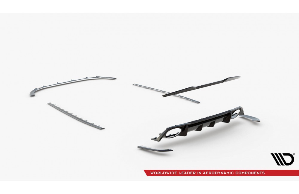 Set od Prepreg Carbon Splitters Audi RS3 8Y Sedan Set od Prepreg Carbon Splitters Audi RS3 8Y Sedan