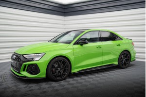 Set od Prepreg Carbon Splitters Audi RS3 8Y Sedan Set od Prepreg Carbon Splitters Audi RS3 8Y Sedan