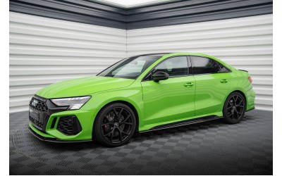 Set od Prepreg Carbon Splitters Audi RS3 8Y Sedan