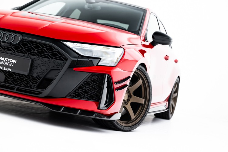 Prepreg Carbon Fiber Μπροστινός Splitter Audi RS3 Sedan 8Y Facelift
