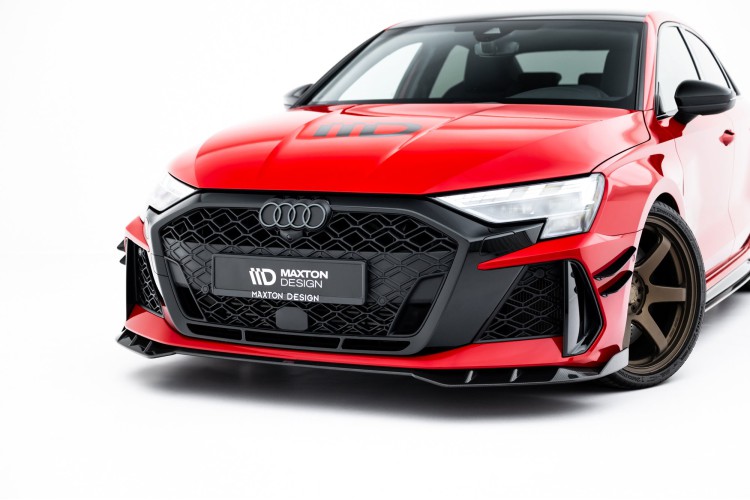 Prepreg Carbon Fiber Μπροστινός Splitter Audi RS3 Sedan 8Y Facelift