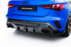 Prepreg Carbon Fiber Rear Diffuser Audi RS3 Sportback 8Y Facelift