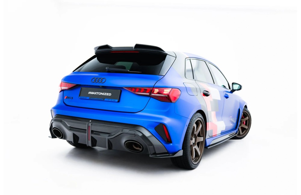 Prepreg Carbon Fiber Rear Diffuser Audi RS3 Sportback 8Y Facelift