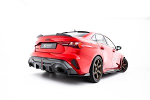 Prepreg Carbon Fiber Rear Side Splitters Audi RS3 Sedan 8Y Facelift